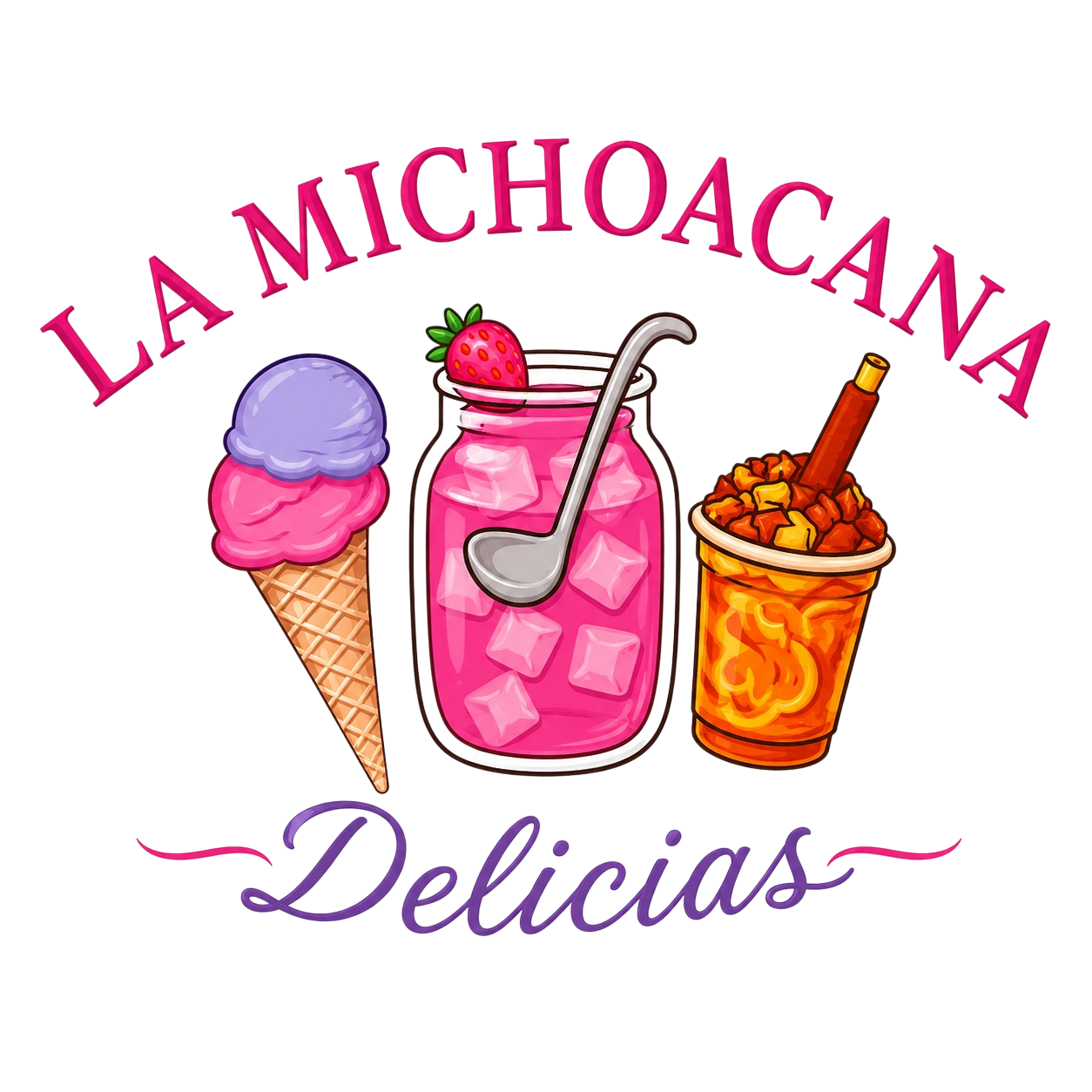 La Michoacana Delicias logo